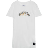 Sixth June - T-shirt "designed in Paris" blanc