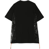 Sixth June - T-shirt multi-poches brillantes noir