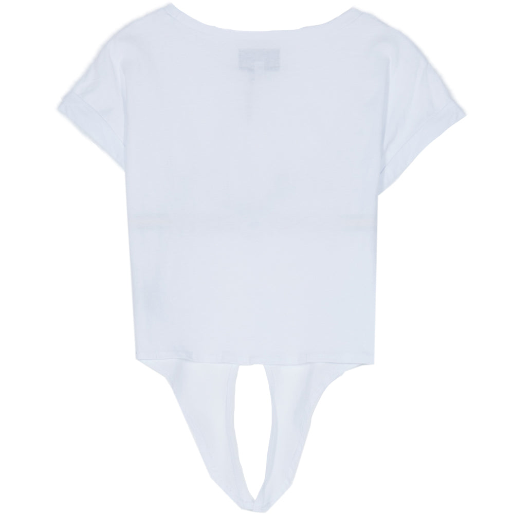 Sixth June - T-shirt Honey bande noeud Sixth June blanc