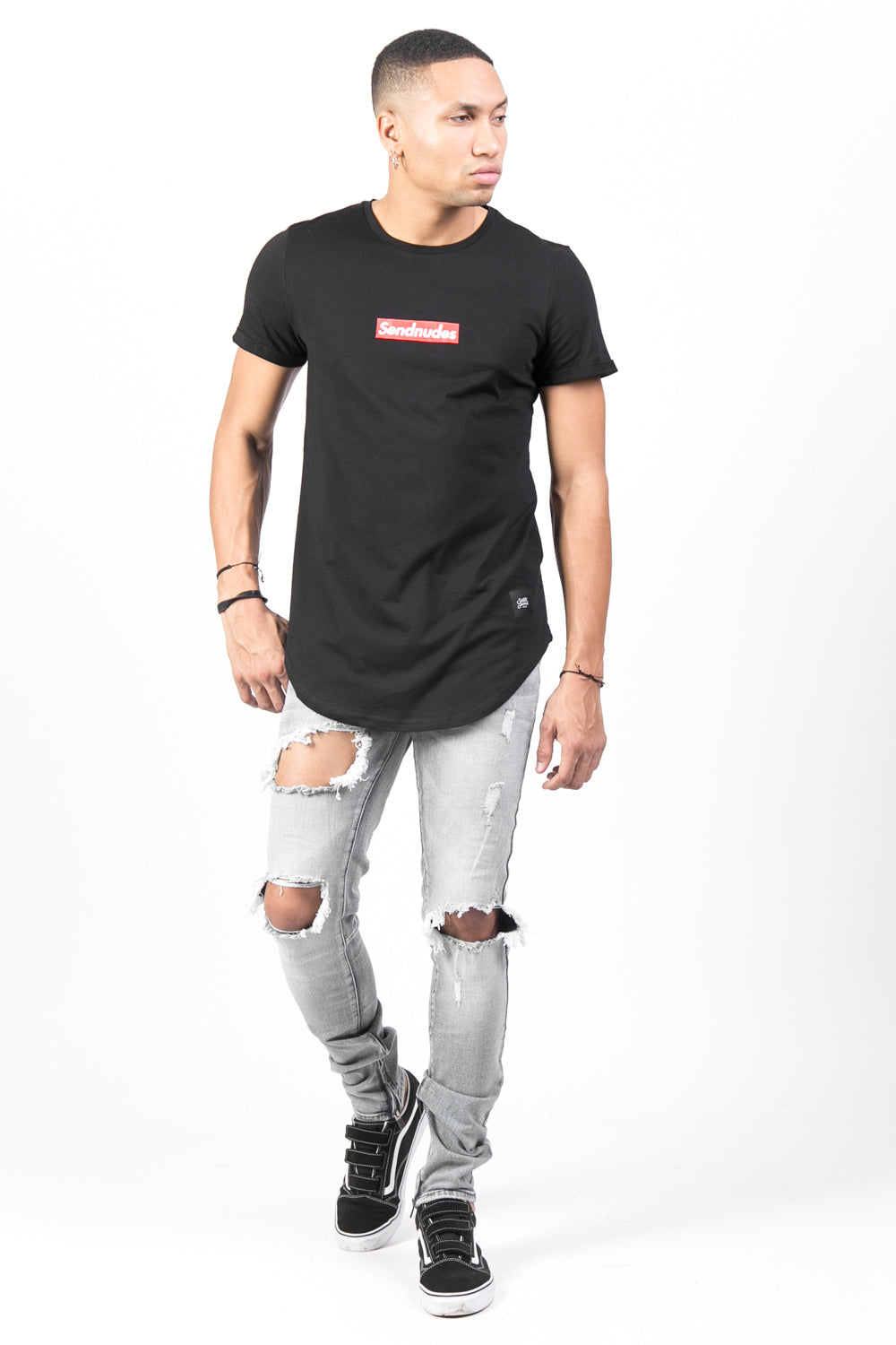 Sixth June - T-shirt Sendnudes noir