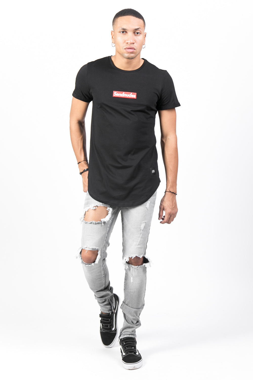 Sixth June - T-shirt Sendnudes noir