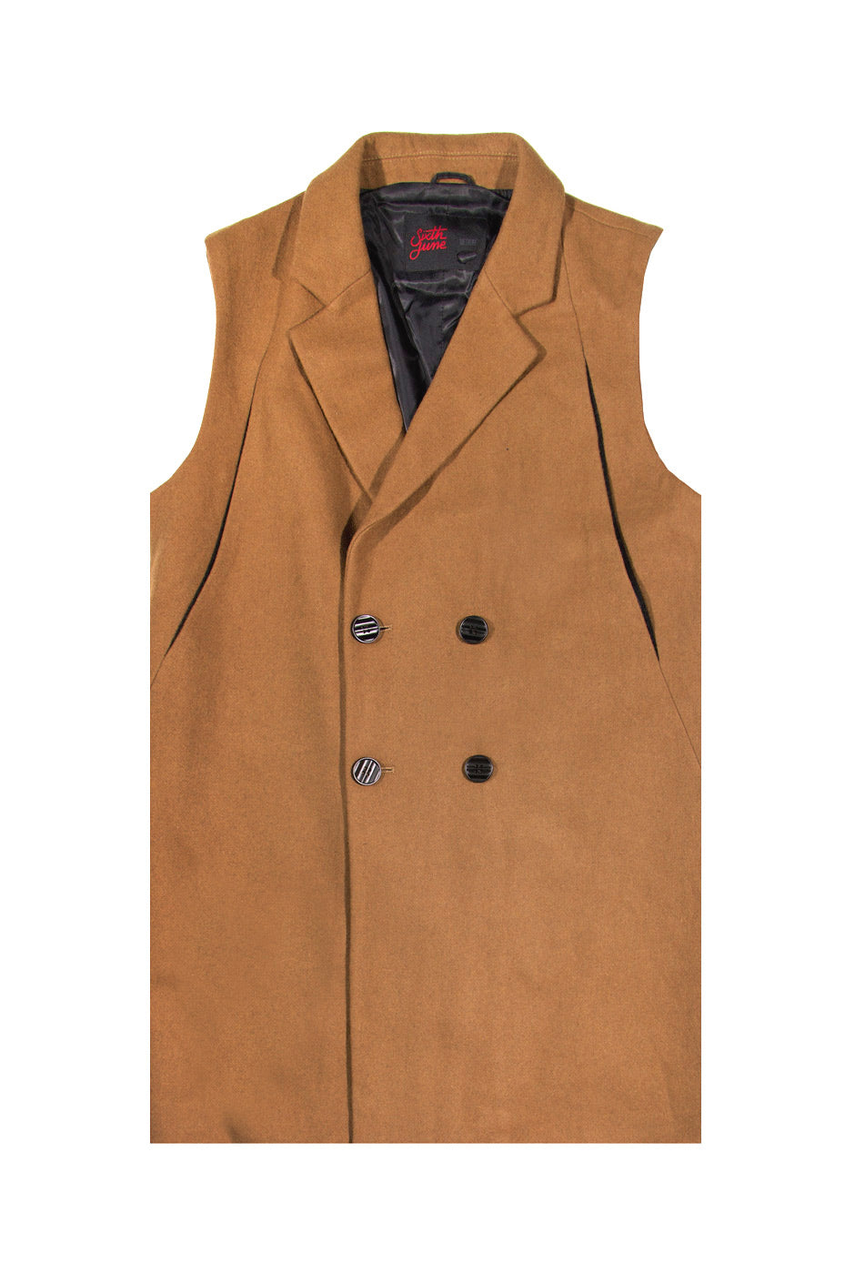 Sixth June - Manteau sans manches marron