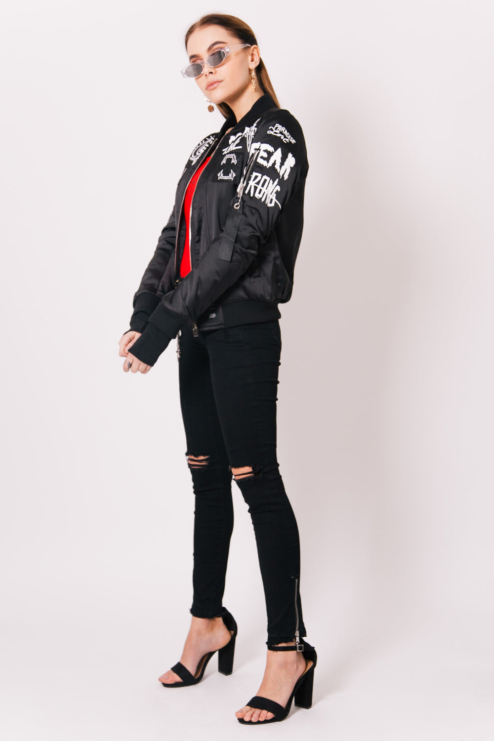 Sixth June - Bomber Crew Femme noir W2380CJA