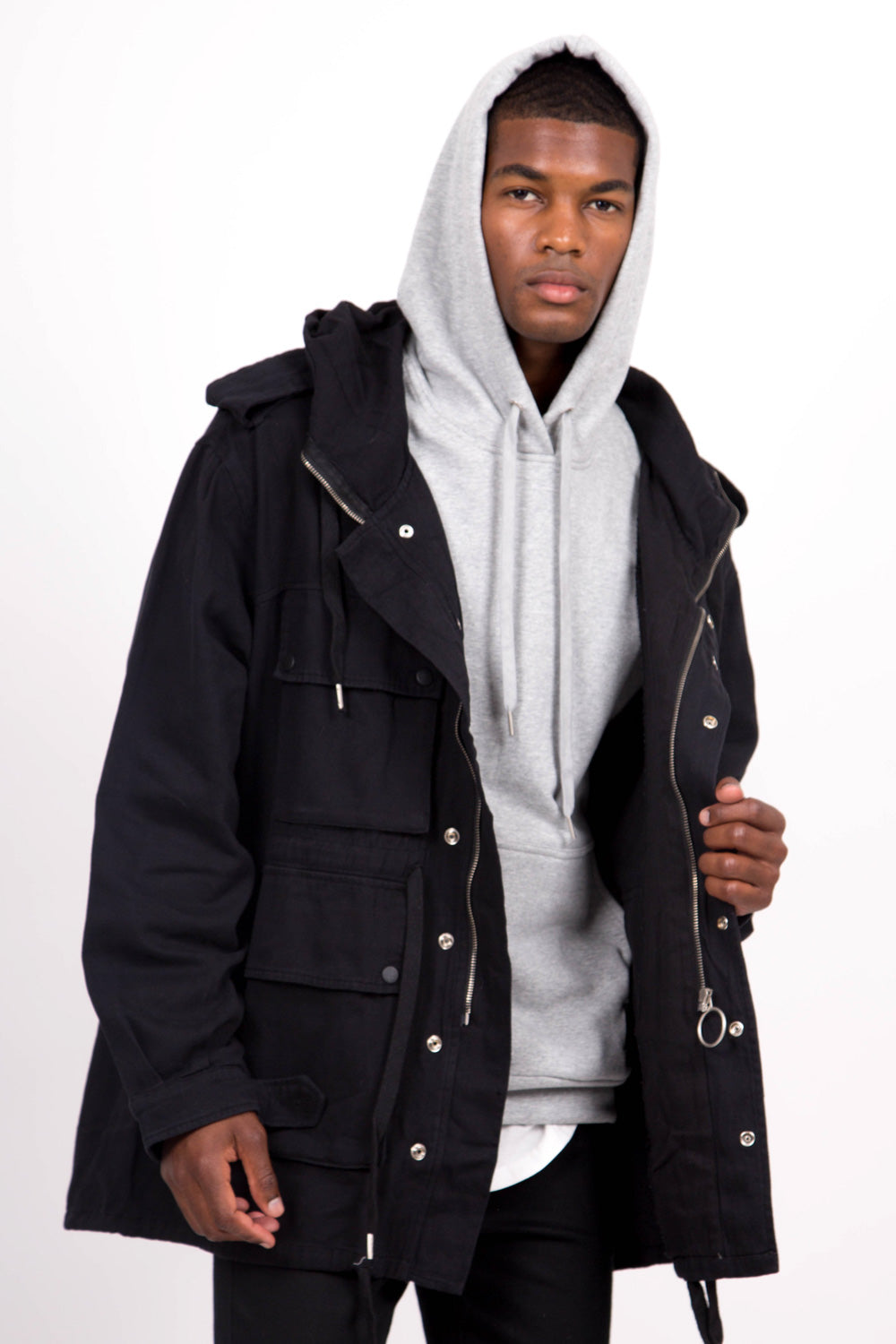 Sixth June - Veste fine oversize Sixth June noir