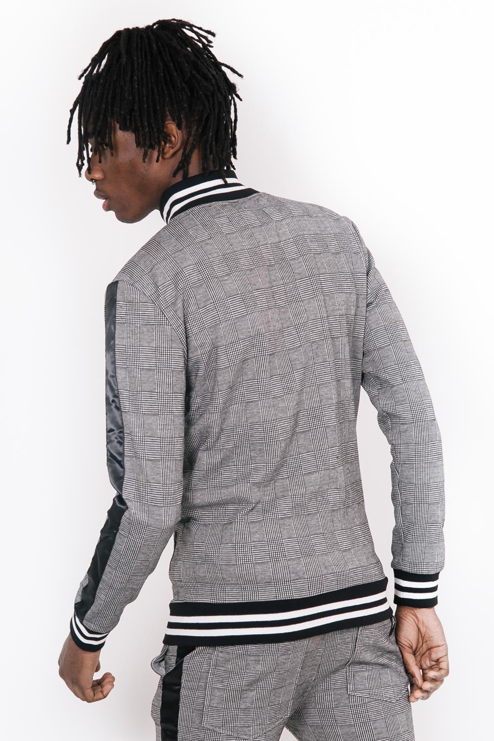 Sixth June - Veste Prince de Galles bandes gris