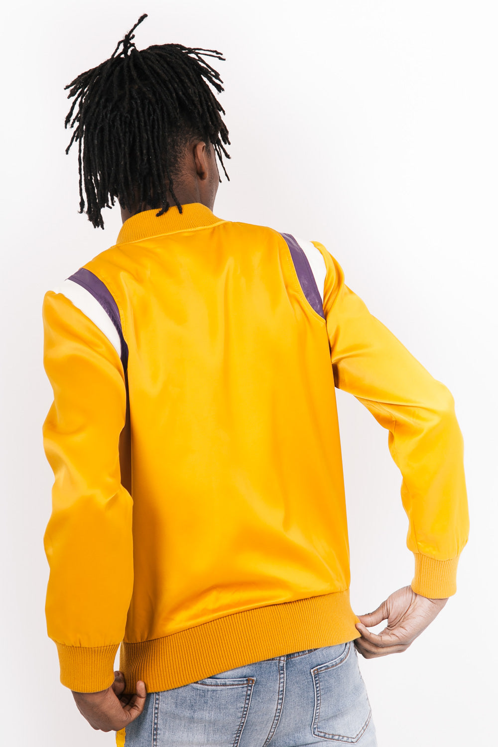 Sixth June - Teddy satin empiècement épaule jaune