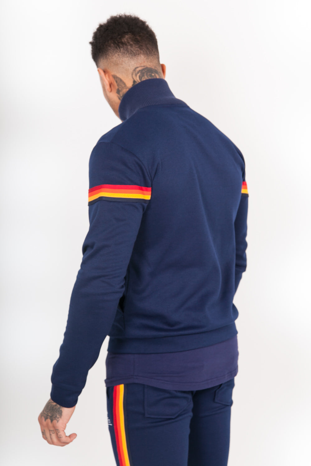 Sixth June - Veste bandes V 4 couleurs bleu