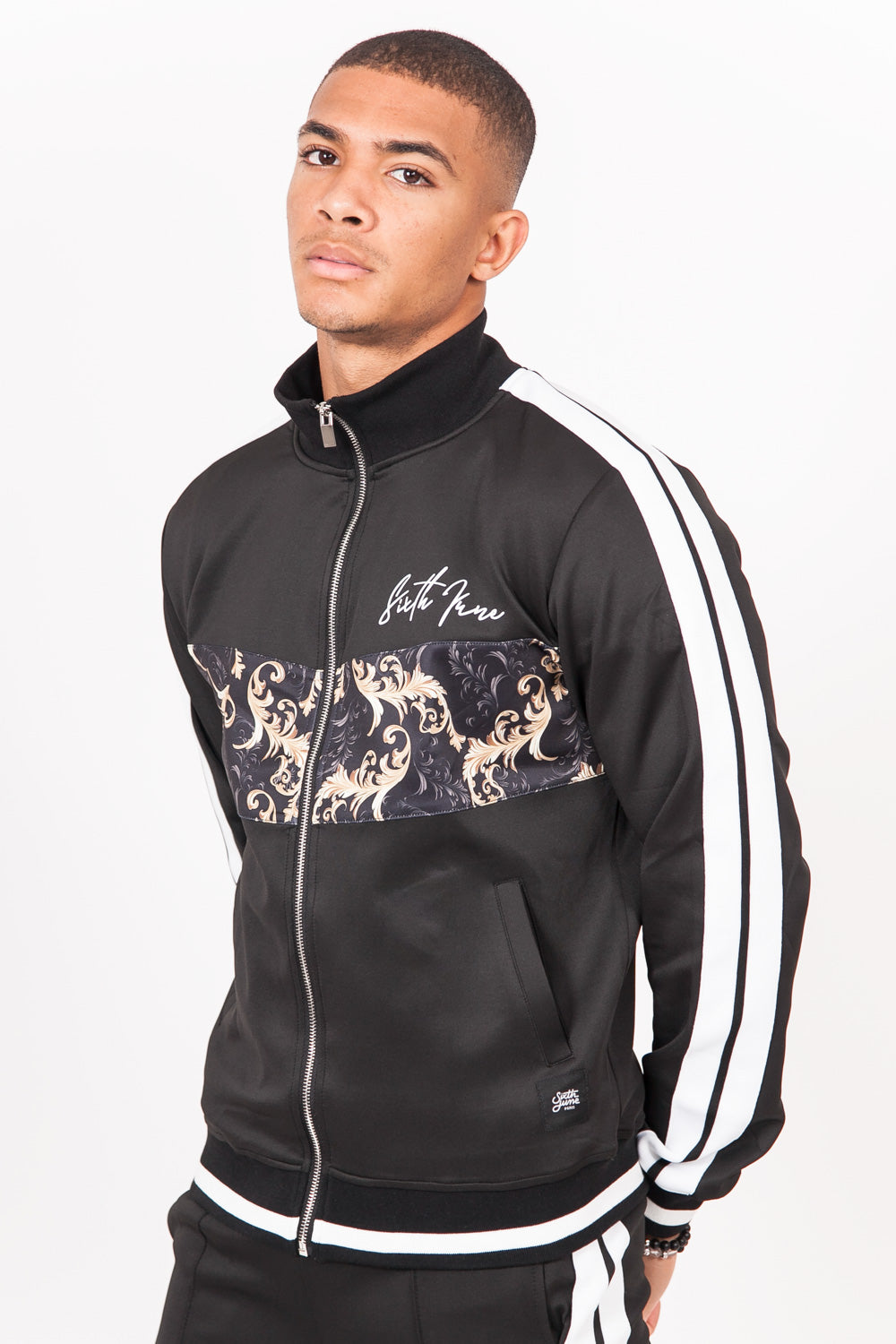 Sixth June - Veste baroque logo signature noir