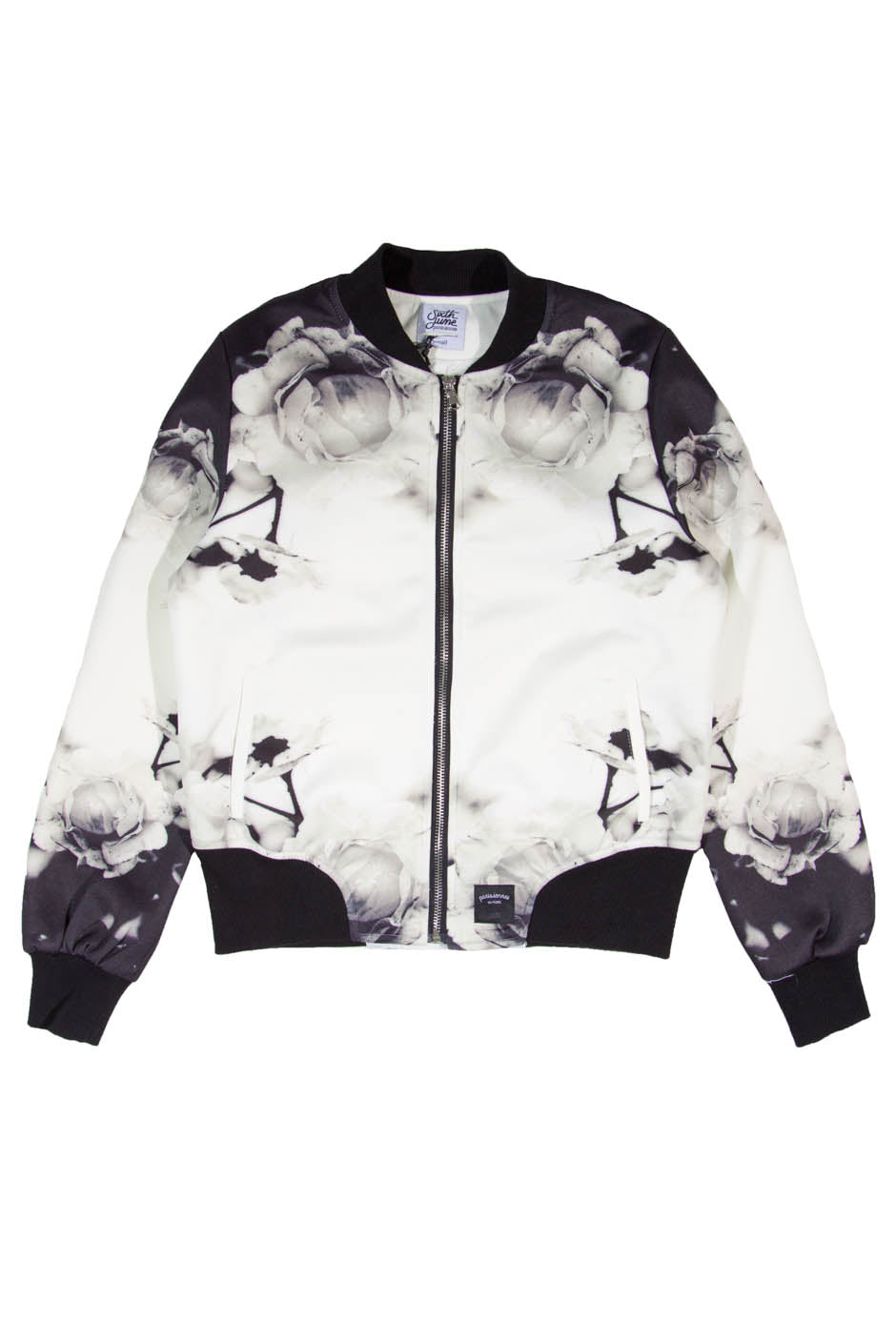 Sixth June - Veste fleurs Femme blanc 875AV