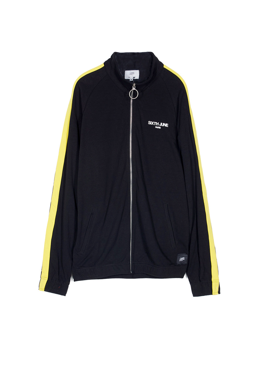 Sixth June - Veste logo bandes noir jaune