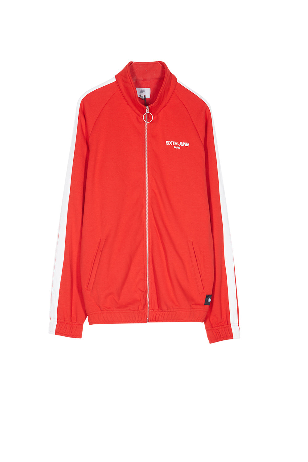Sixth June - Veste logo bandes rouge blanc