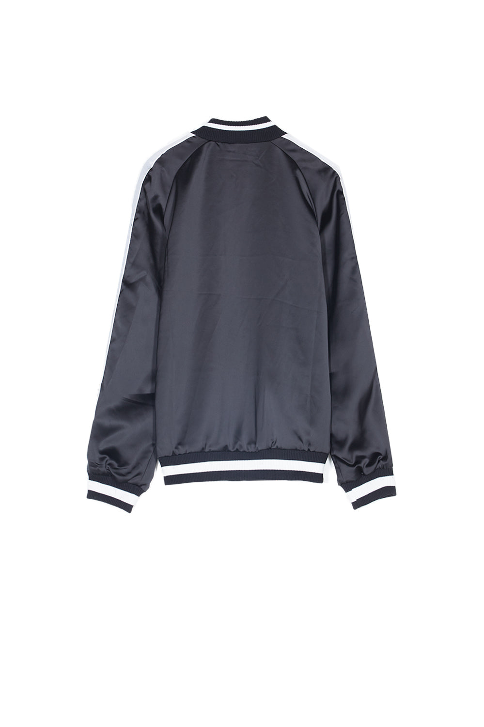 Sixth June - Veste satin bandes noir gris