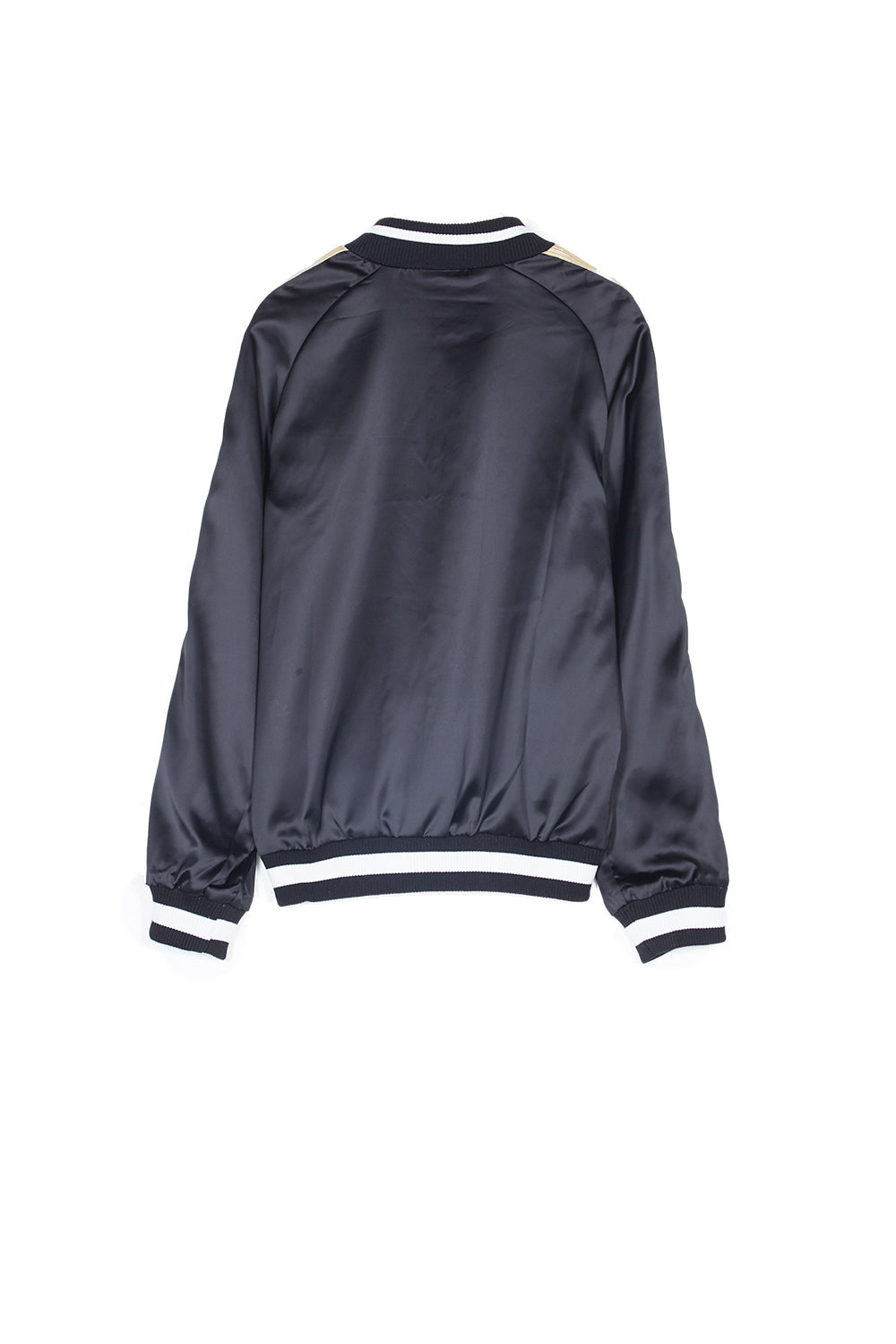 Sixth June - Veste satin bandes noir doré