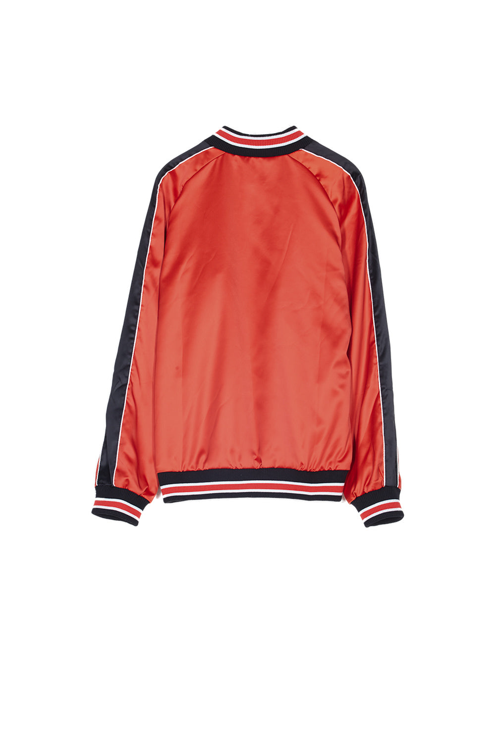 Sixth June - Veste satin bandes rouge noir