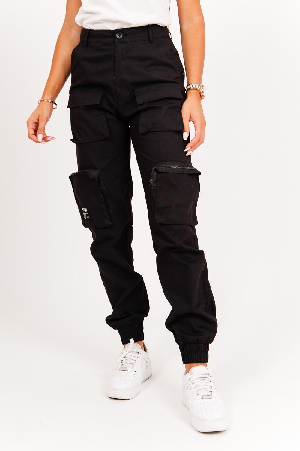Sixth June - Pantalon cargo multipoches noir