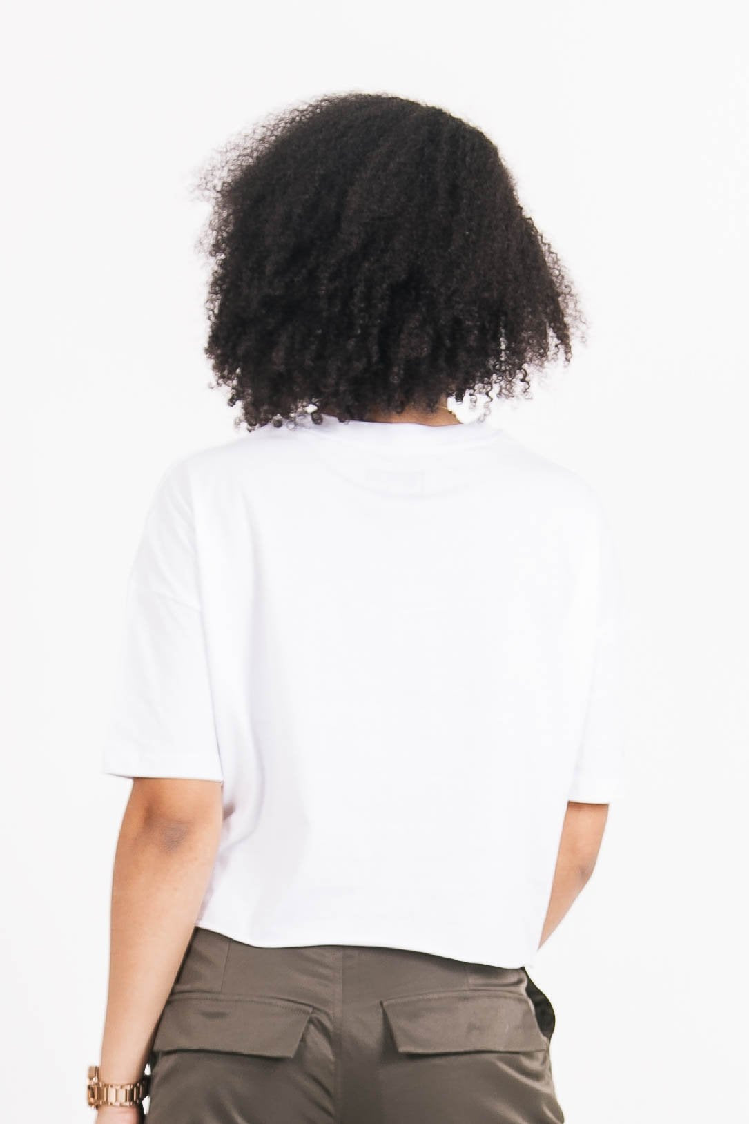 Sixth June - T-shirt court imprimé iridescent blanc