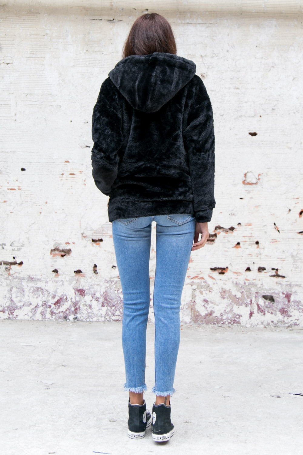 Sixth June - Sweat polaire oversize noir