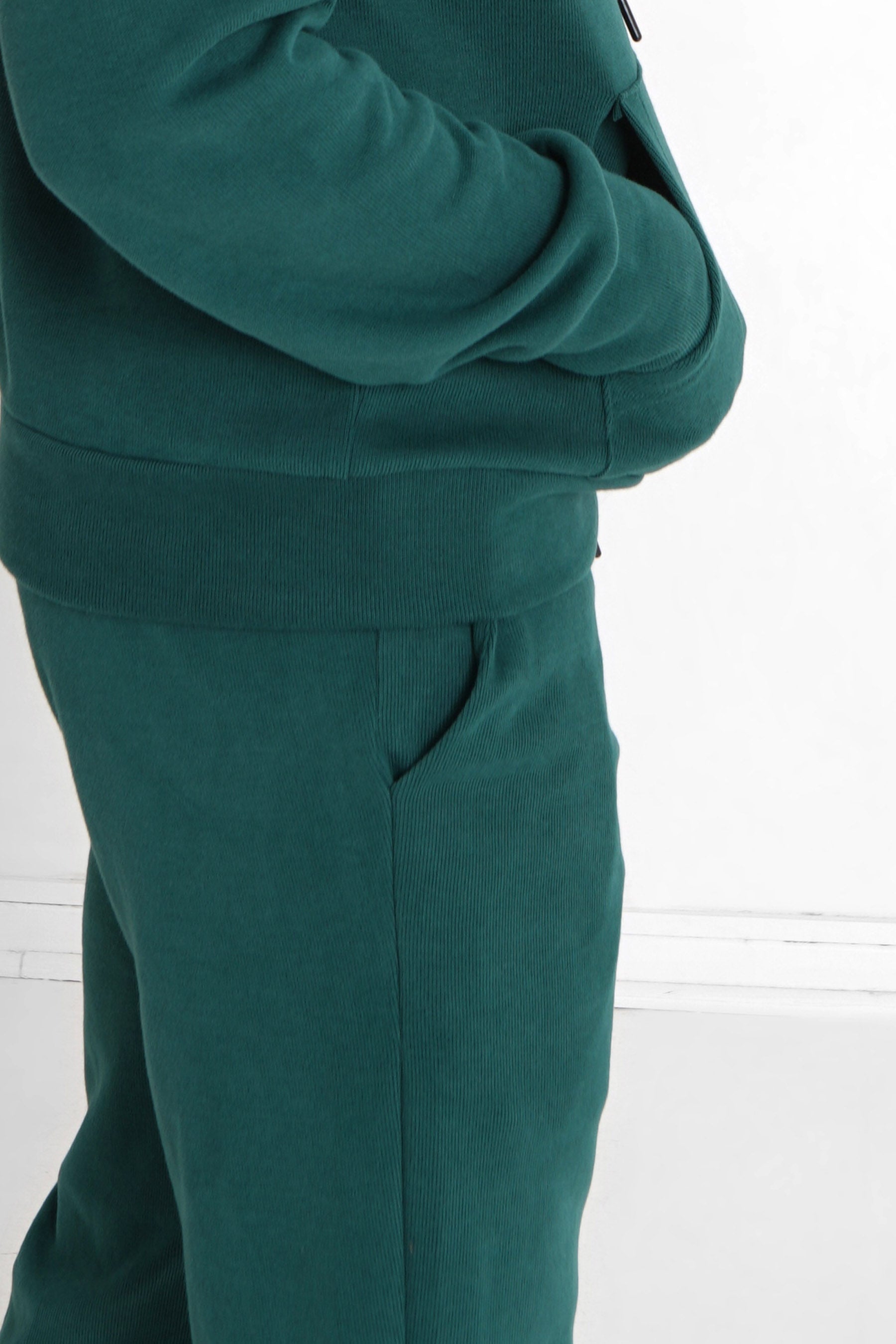 Sixth June - Jogging côtelé cordon Vert foncé