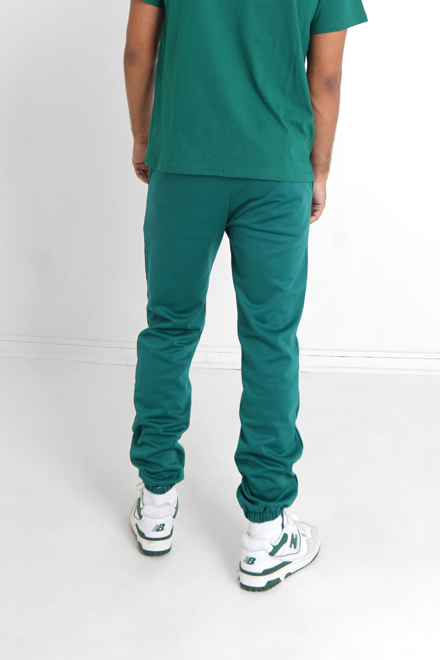 Sixth June - Jogging broderie rétro Vert foncé