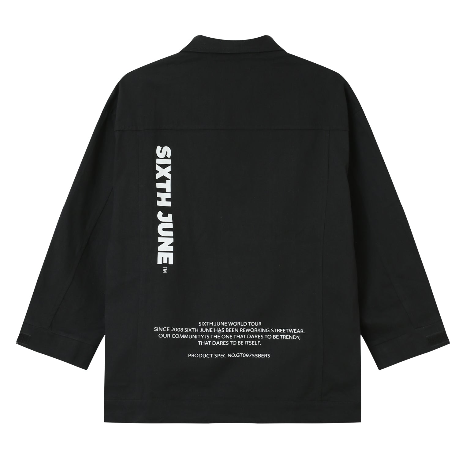 Sixth June - Veste travail oversize Noir