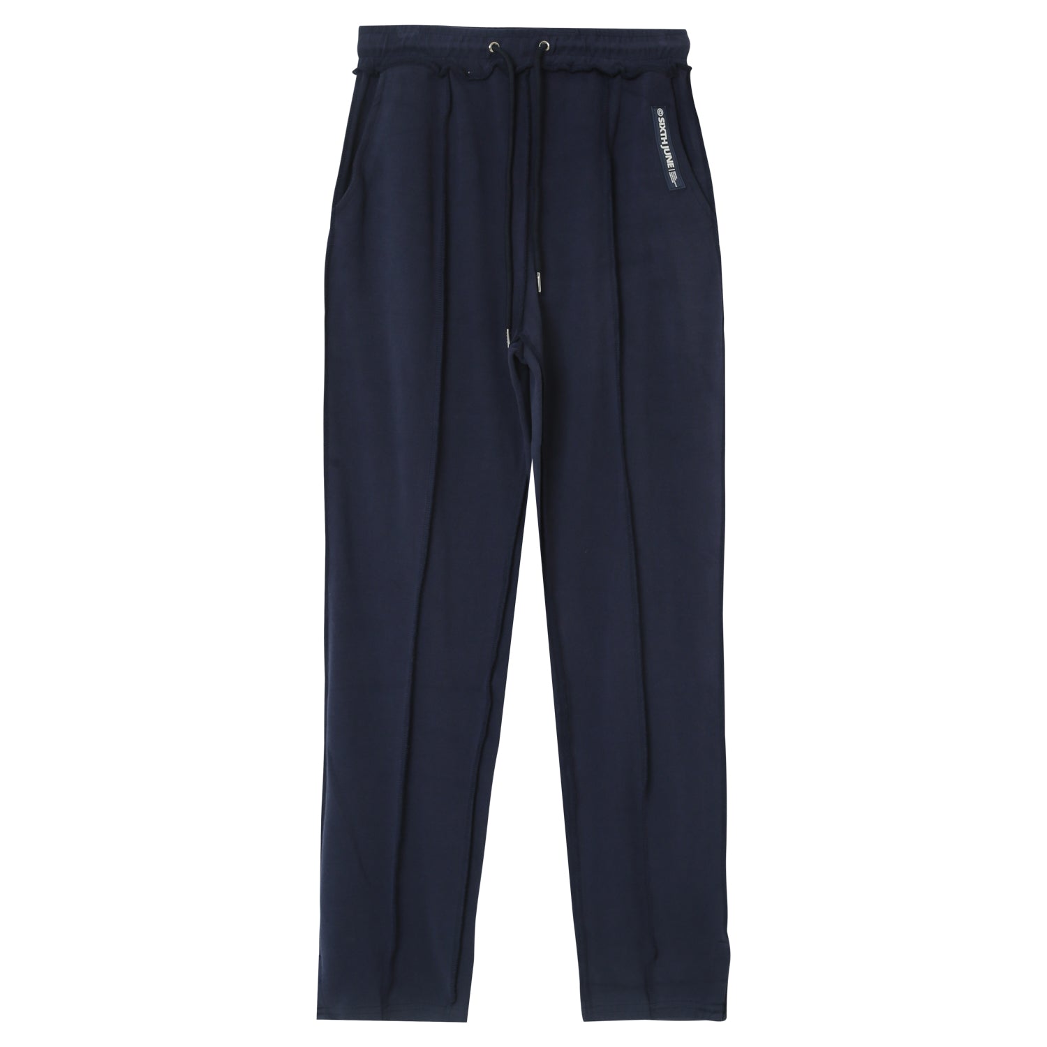 Sixth June - Jogging couture extérieure épais Bleu