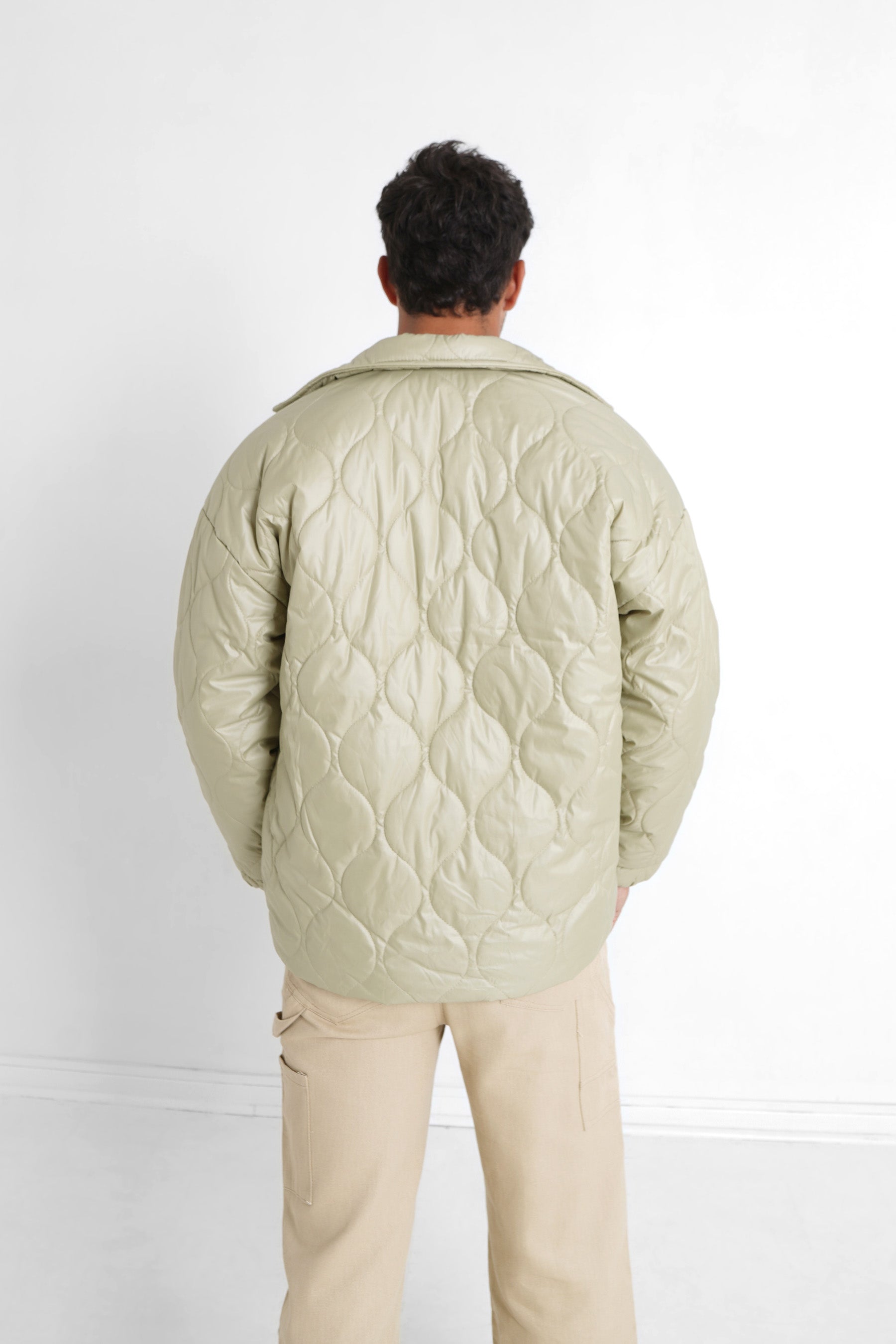 Sixth June - Veste matelassée vague Vert kaki