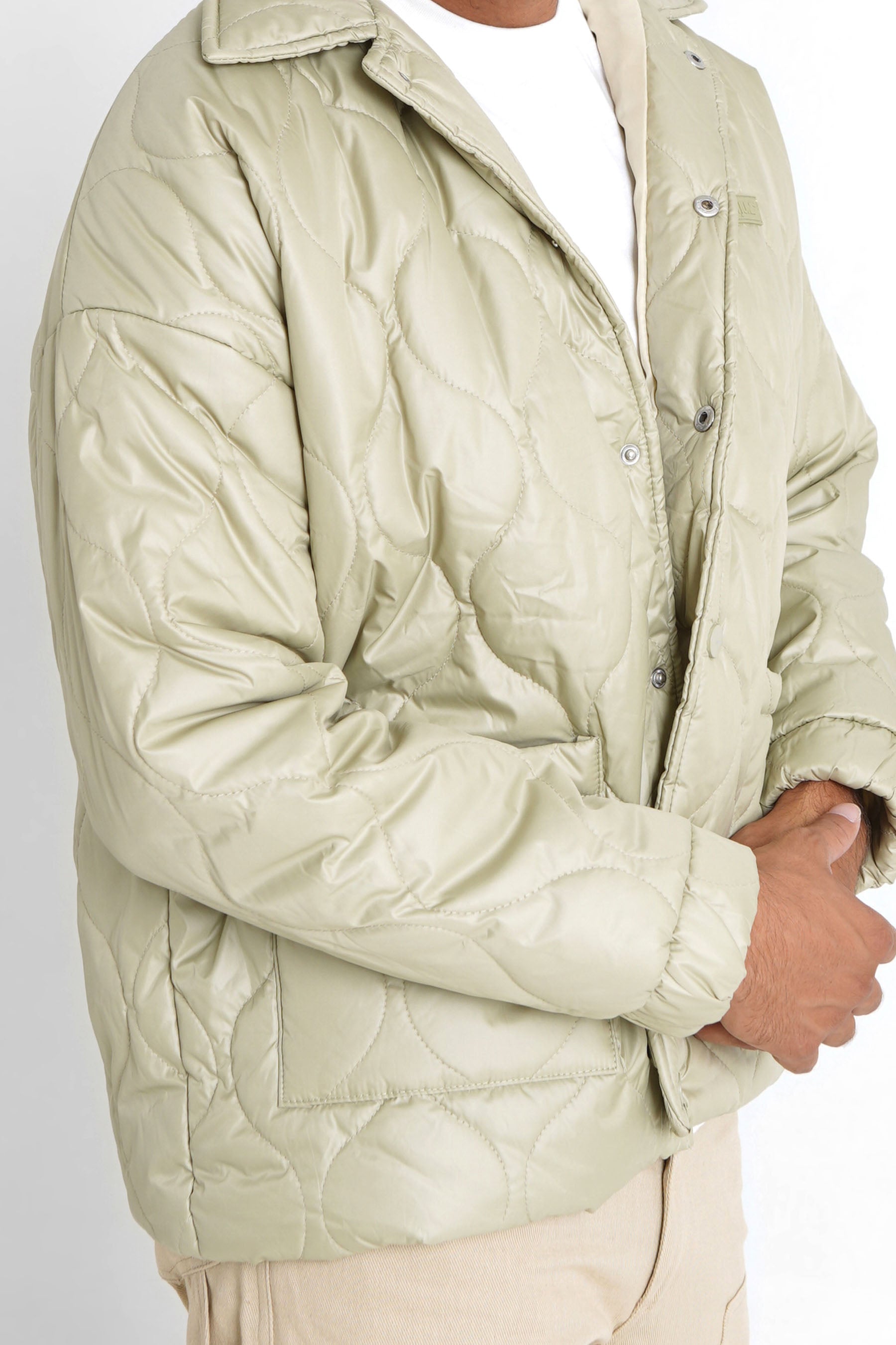 Sixth June - Veste matelassée vague Vert kaki