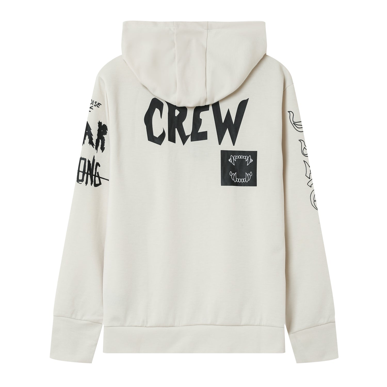 Sixth June - Sweat à capuche crew Beige