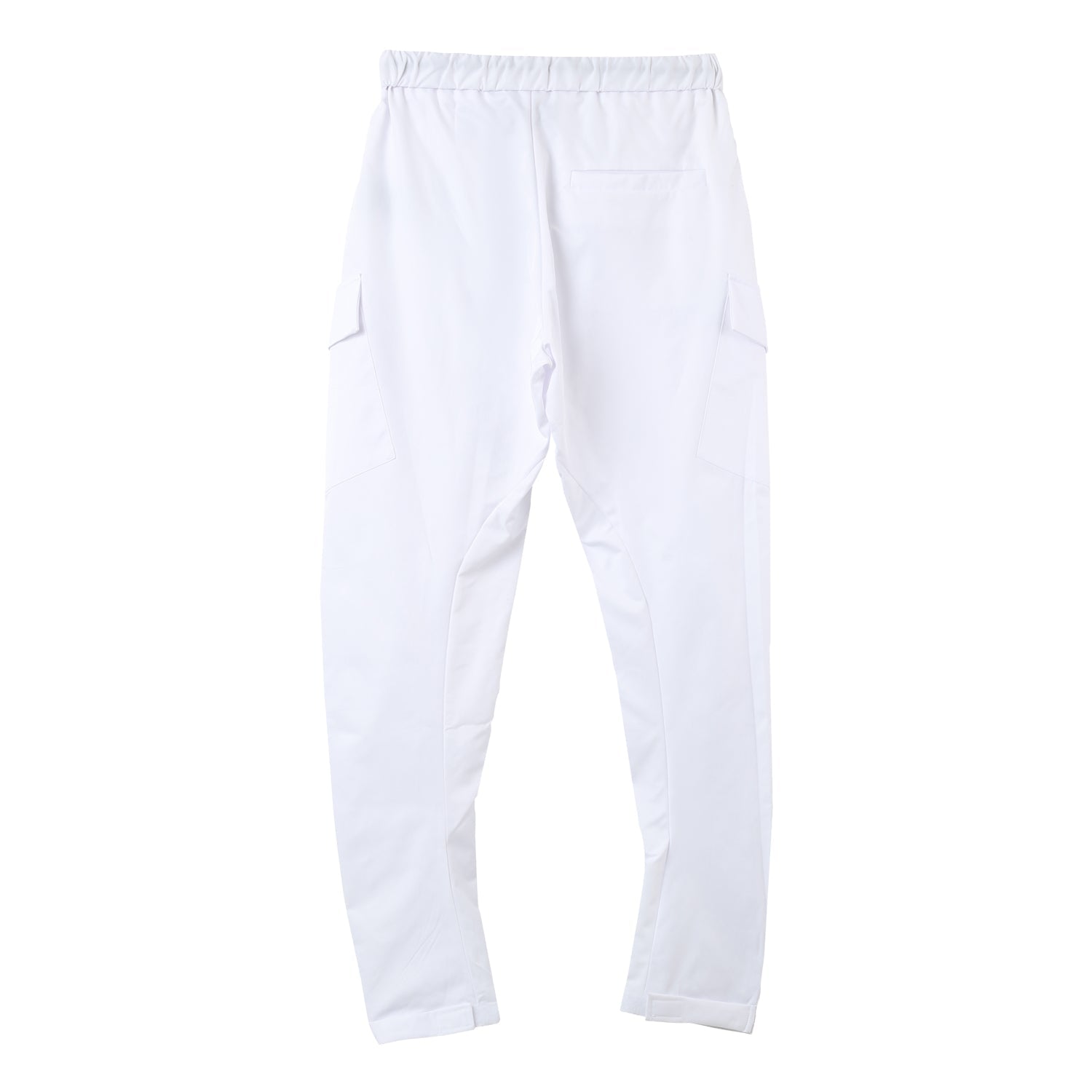 Cargo multi pockets joggers White