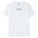 Sixth June - T-shirt logo incurvé avant arrière Blanc