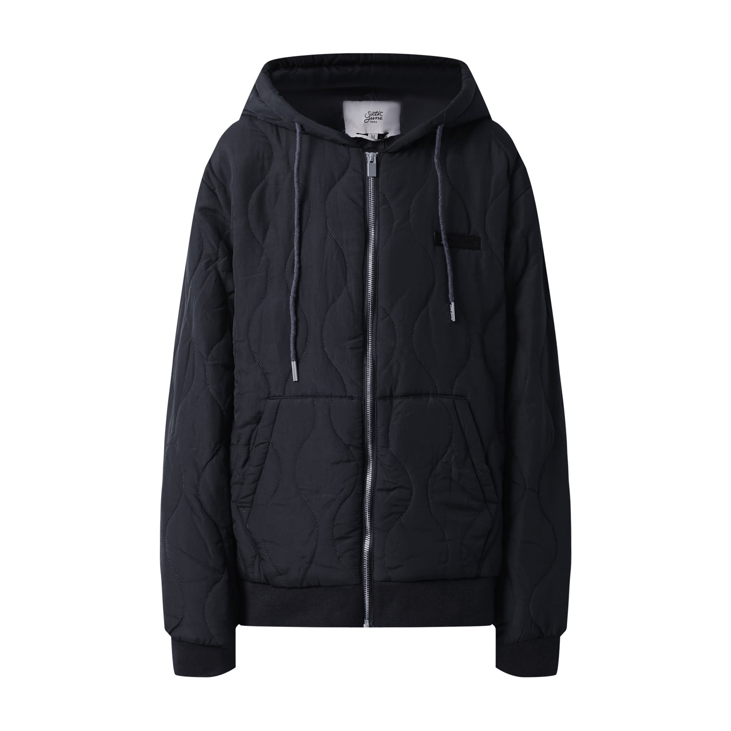 Sixth June - Veste matelassée wavy Noir