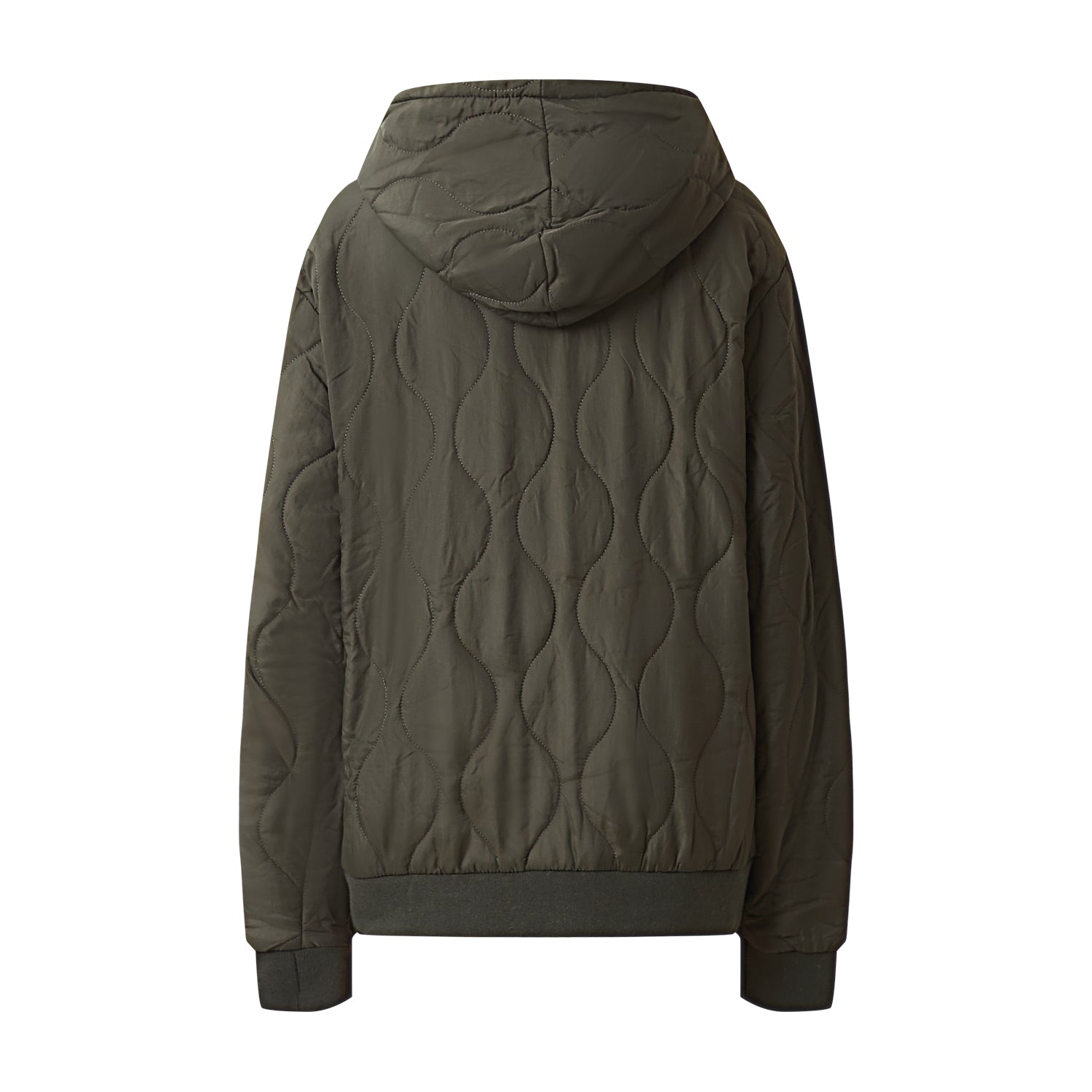 Sixth June - Veste matelassée wavy Vert kaki