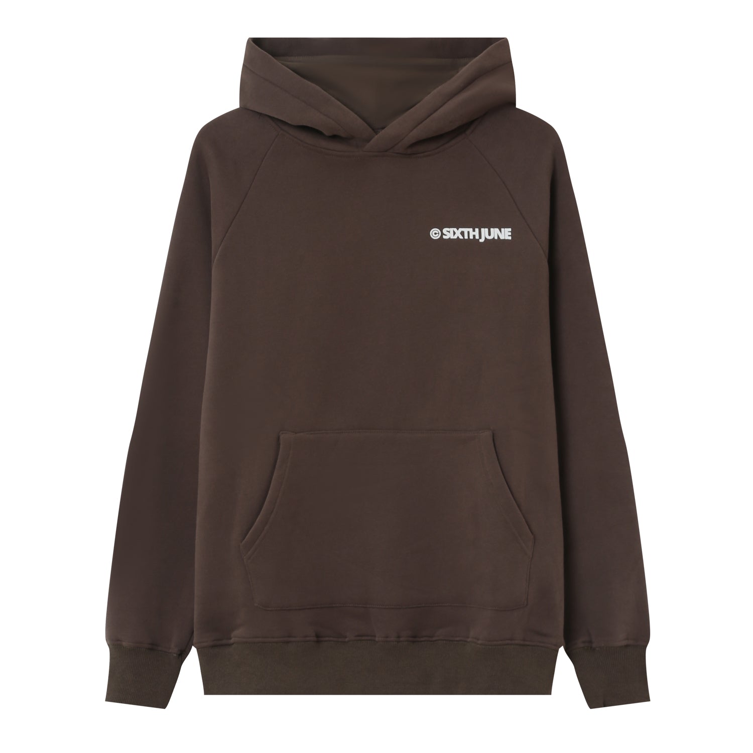 Sixth June - Sweat capuche molletonné Marron