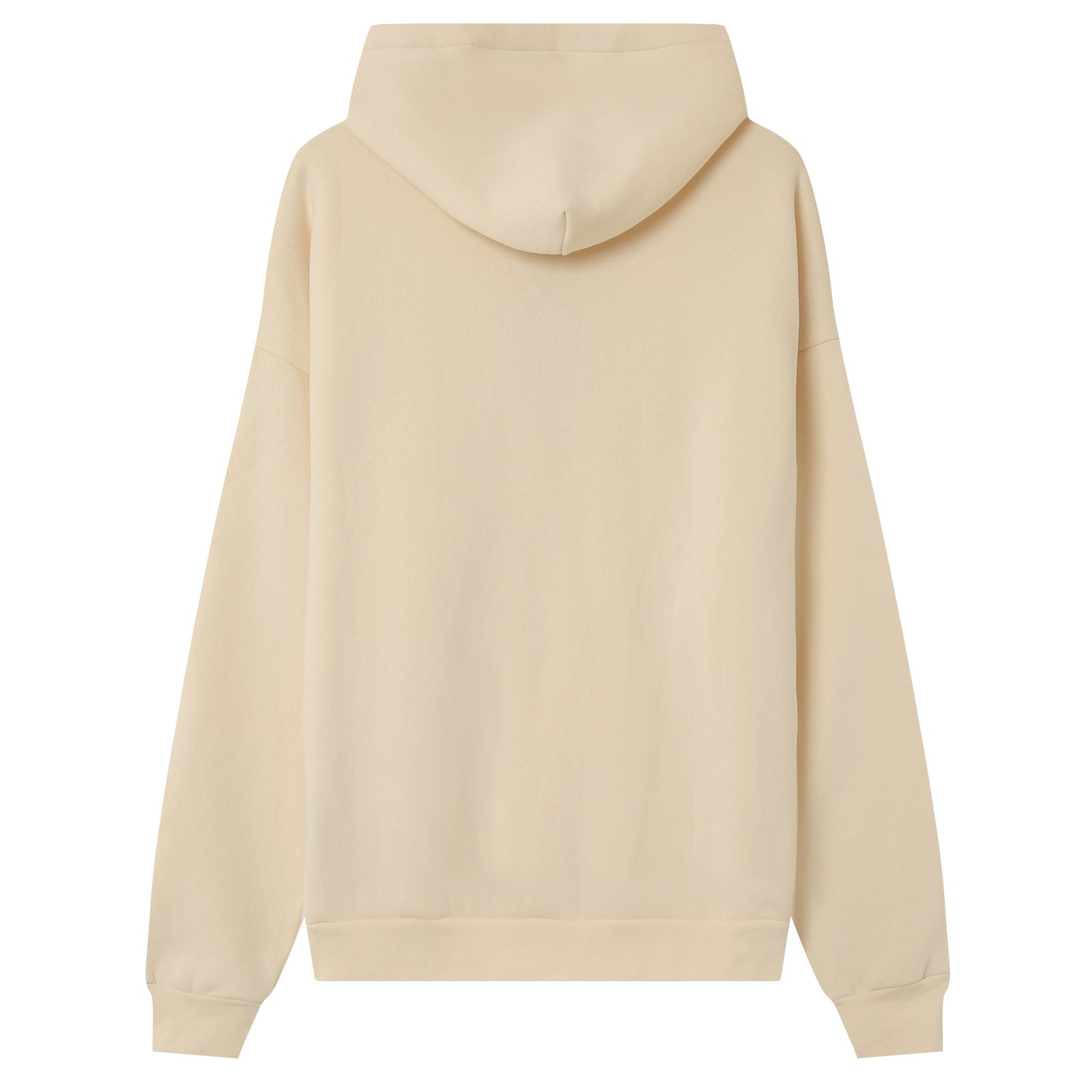 Sixth June - Sweat capuche coeur brodé molletonné Beige clair