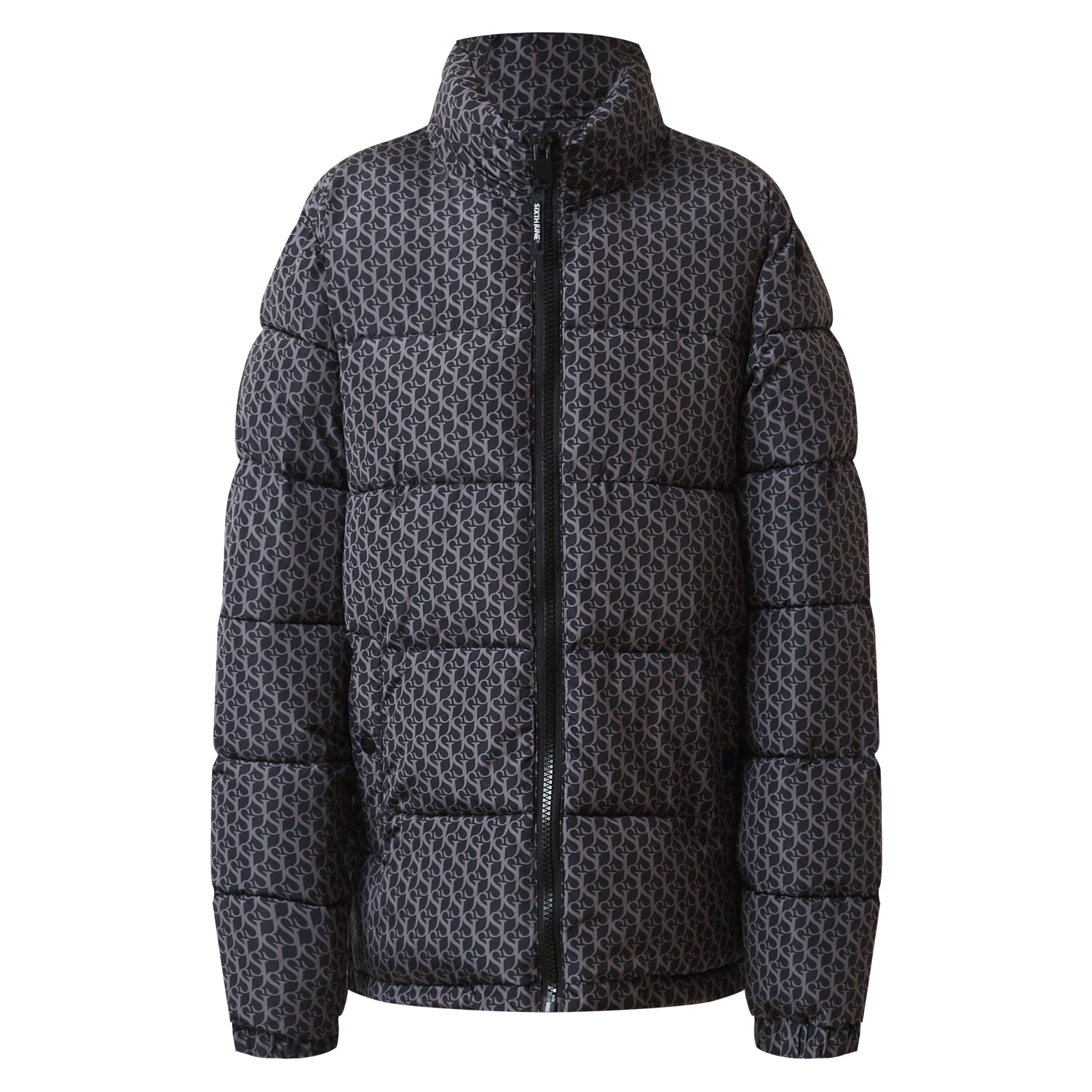 Sixth June - Doudoune monogramme matelassée Noir