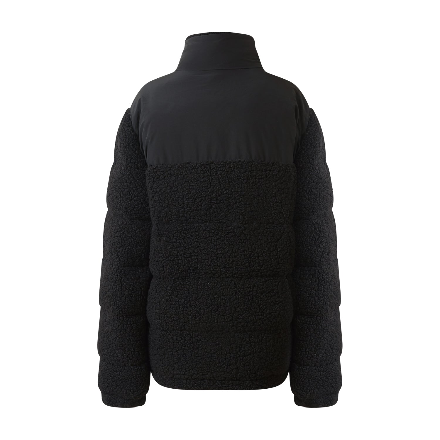 Sixth June - Doudoune bi matière sherpa Noir