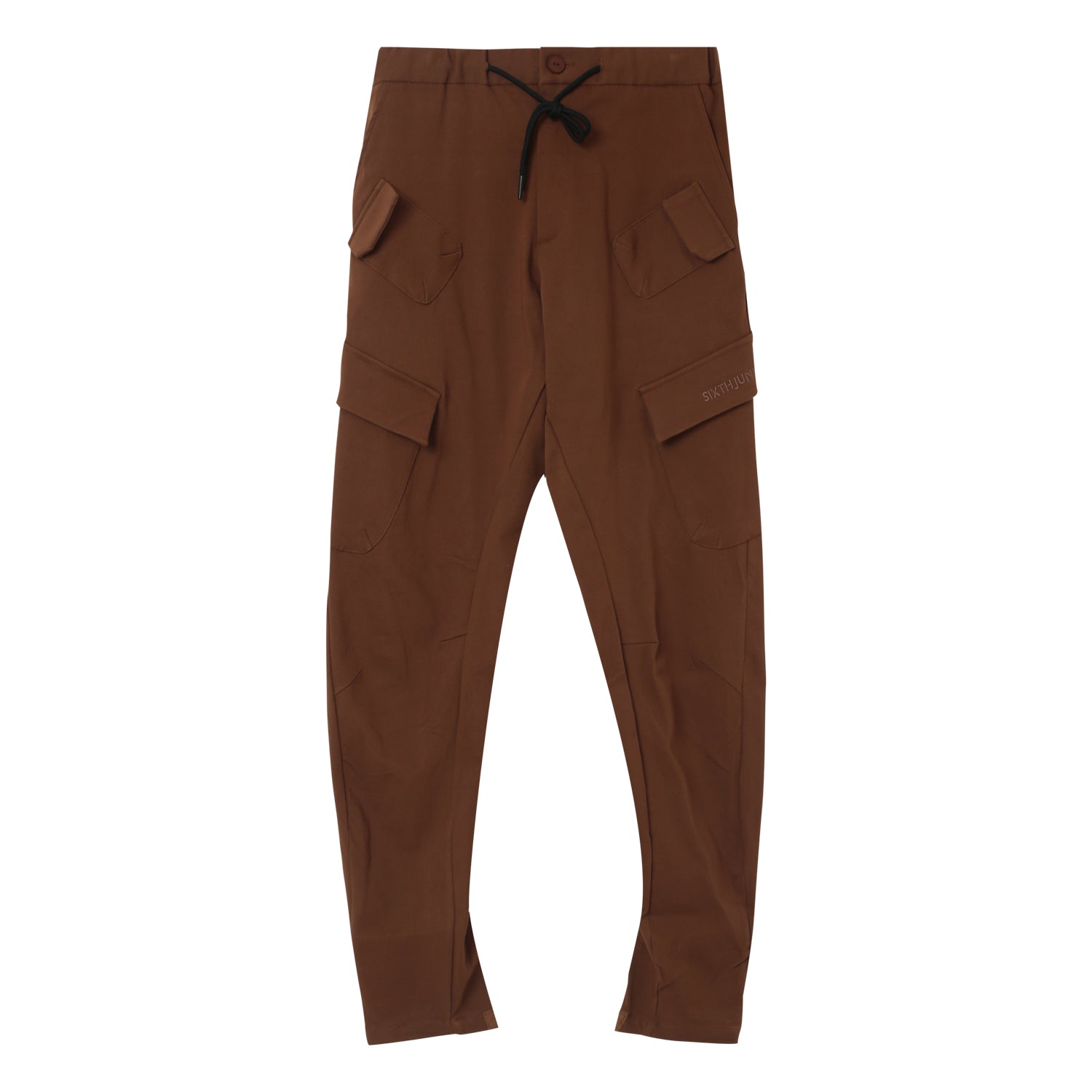 Sixth June - Pantalon cargo poches avant Marron foncé