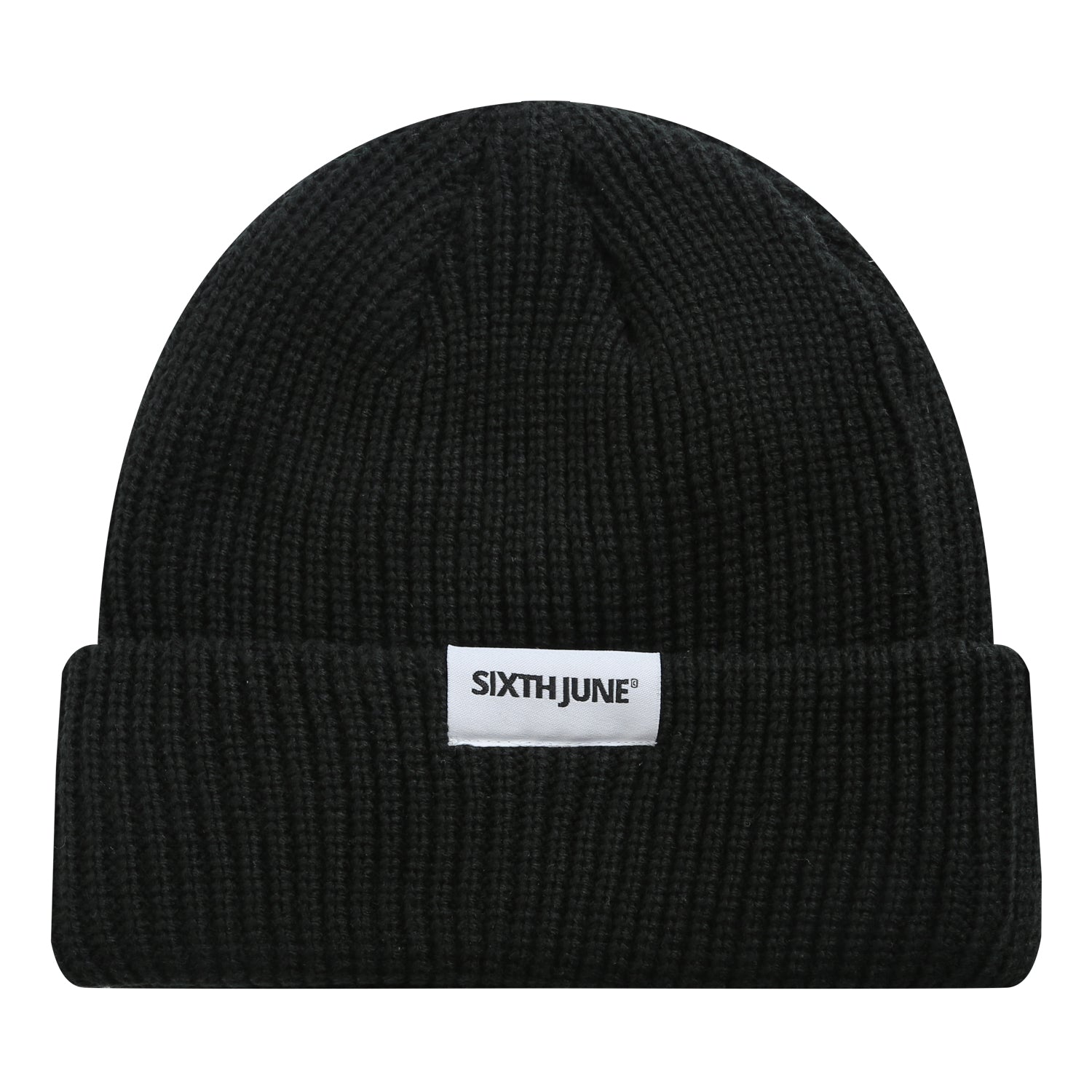 Sixth June - Bonnet patch gomme Noir