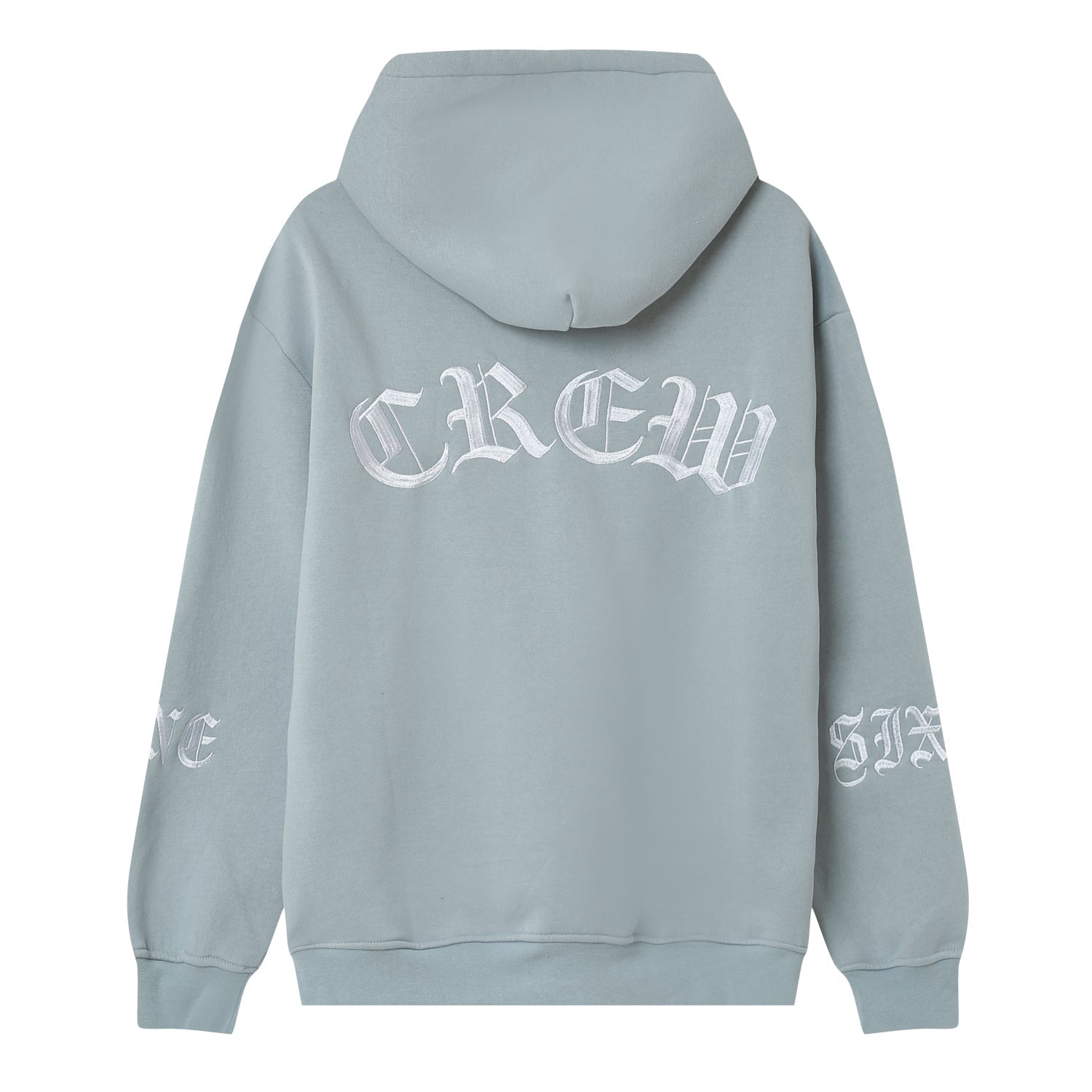 Sixth June - Sweat capuche crew molletonné Bleu clair