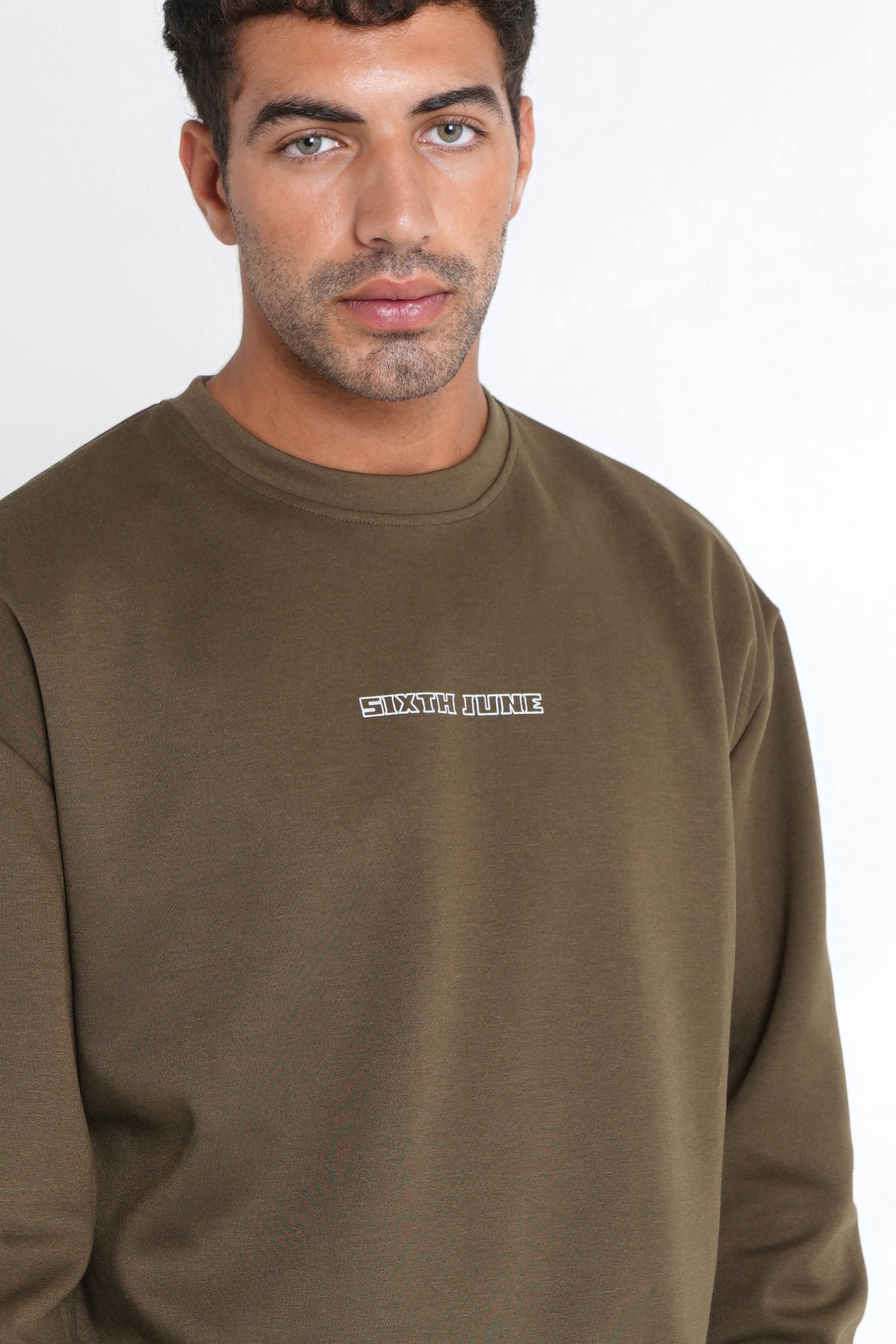 Sixth June - Sweat youth culture Vert kaki