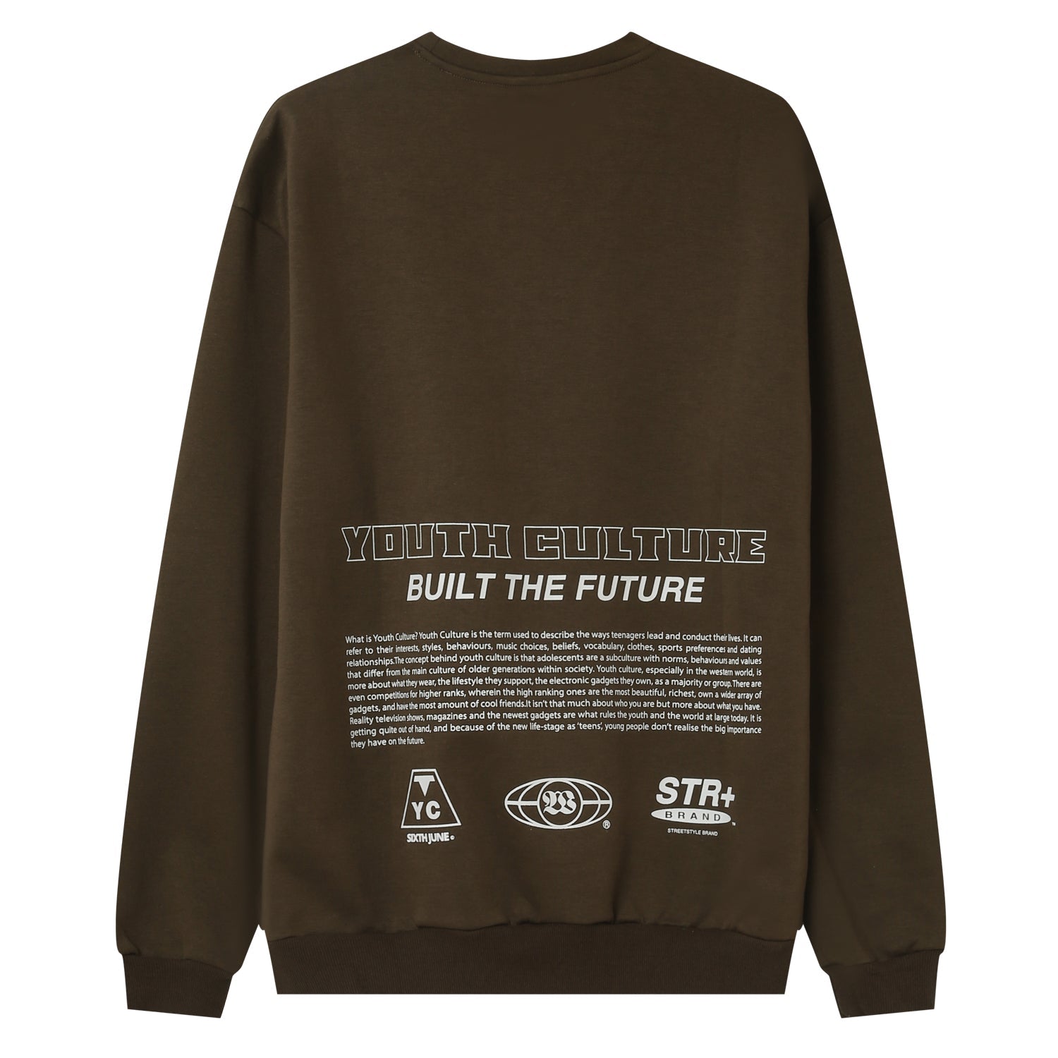 Sixth June - Sweat youth culture Vert kaki