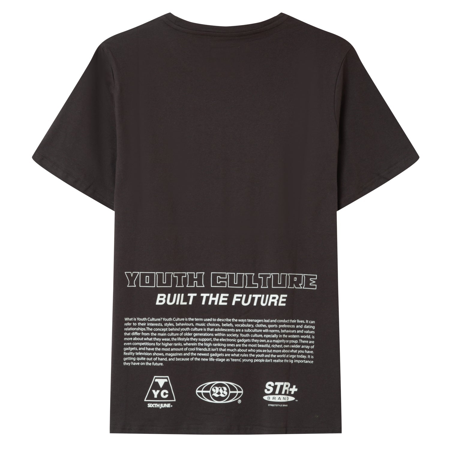 Sixth June - T-shirt youth culture Gris foncé