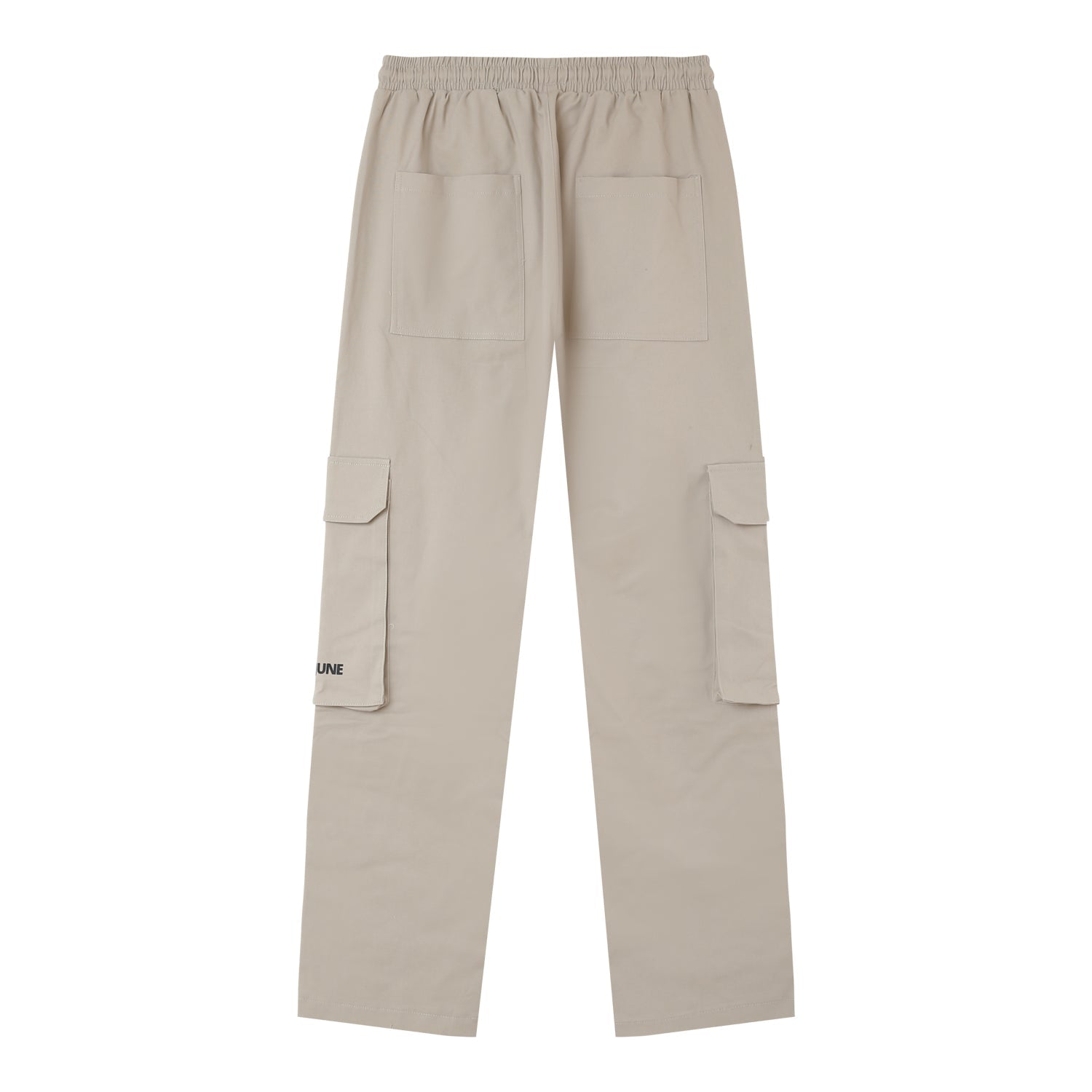 Sixth June - Pantalon cargo boutons chevilles Beige