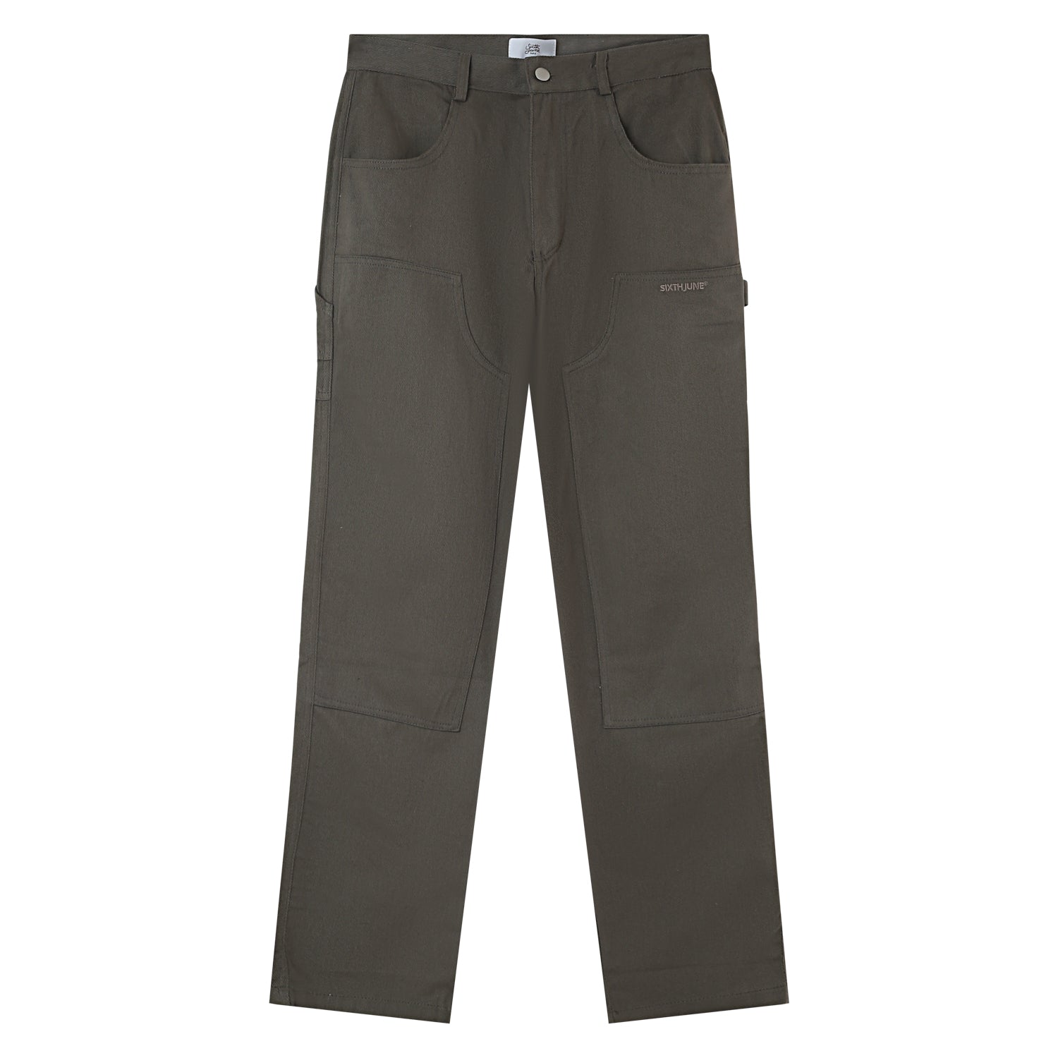 Sixth June - Pantalon carpenter poches Gris foncé