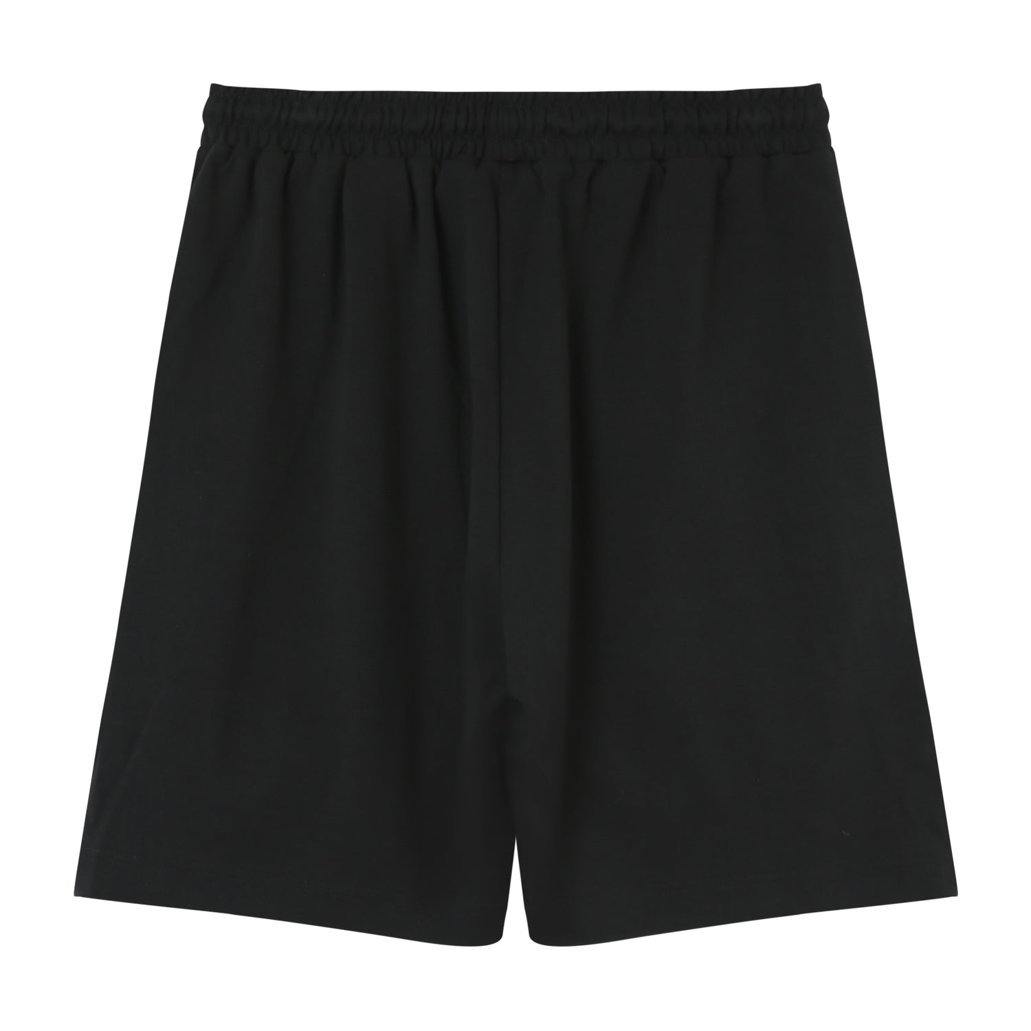 Cargo pockets jersey shorts Black