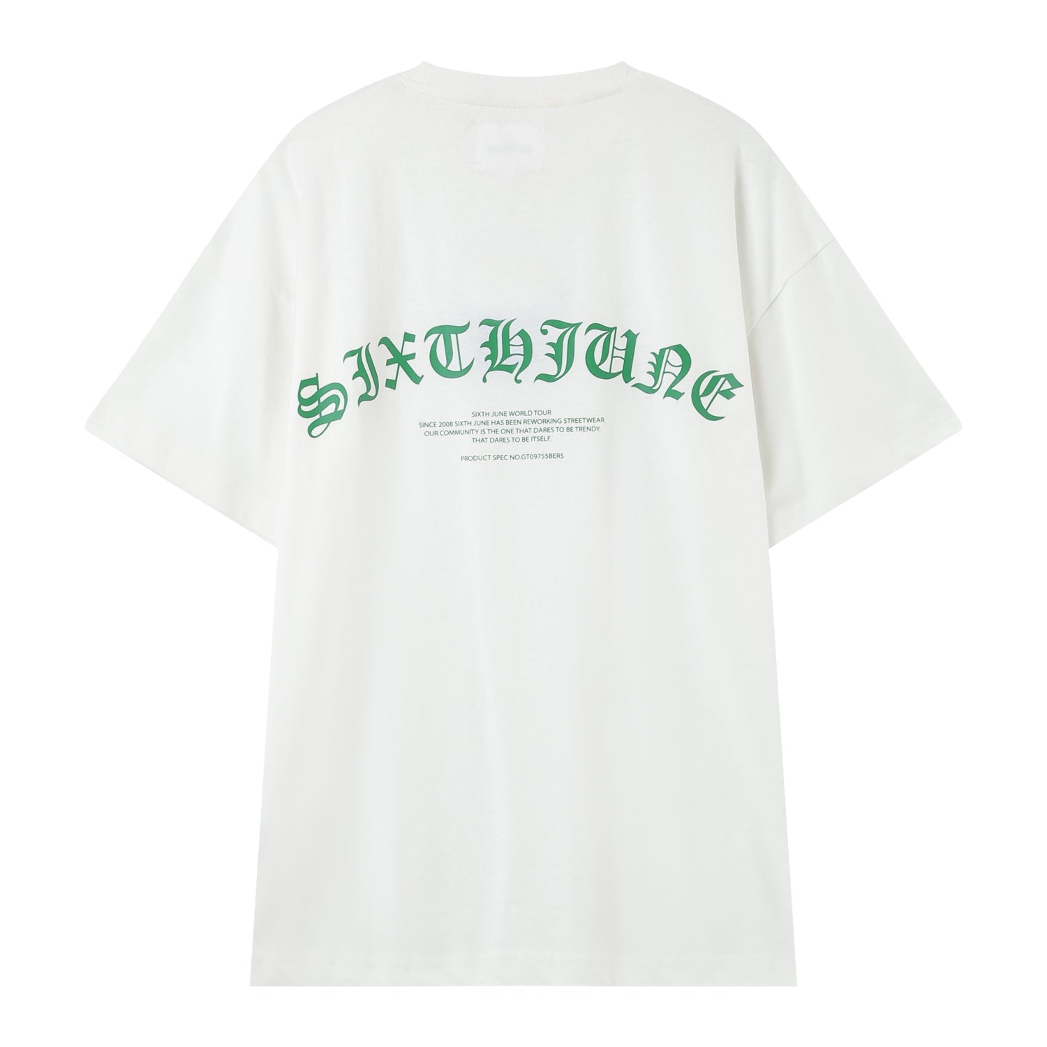 Gothic logo t-shirt White