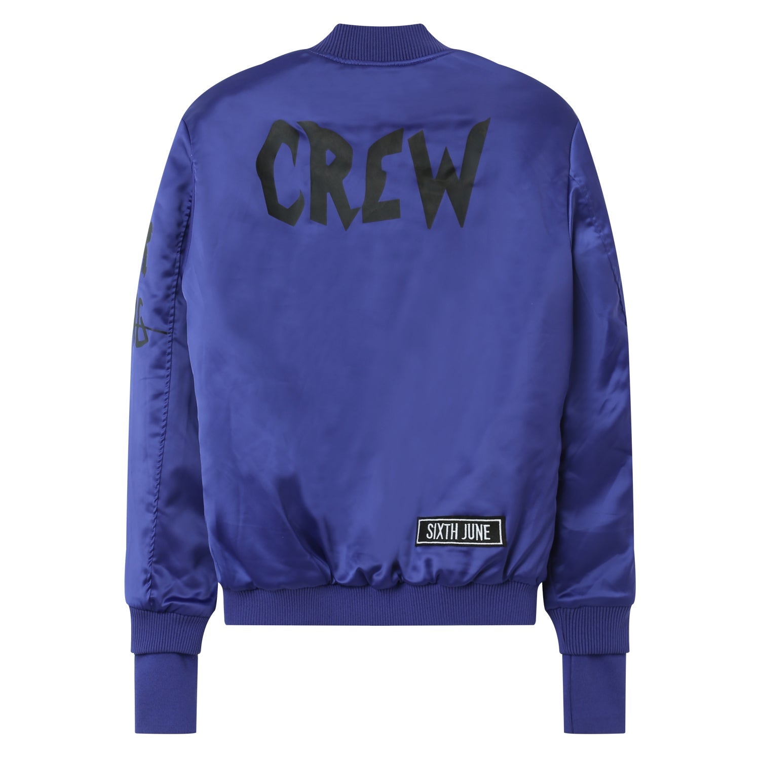 Veste imprimé Crew Bleu foncé