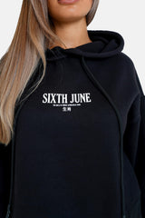 Sixth June - Sweat capuche astrologie chinese Noir