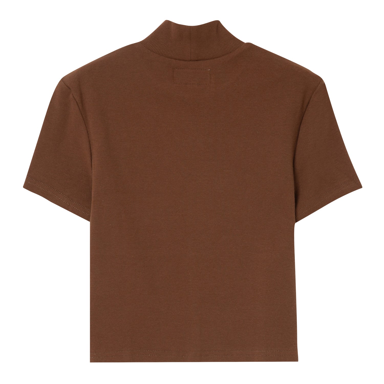 Sixth June - Top court corset transparent Marron clair