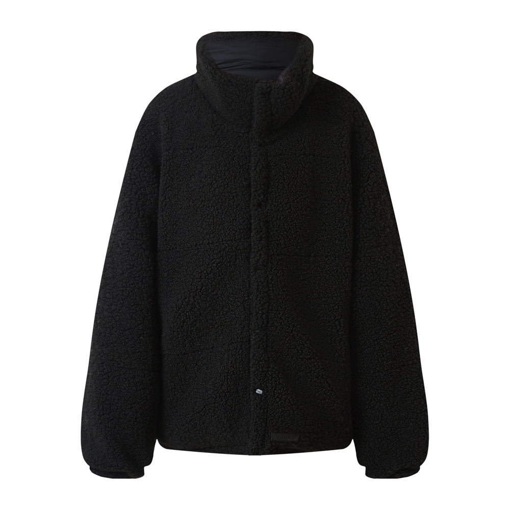 Sixth June - Doudoune courte réversible sherpa Noir